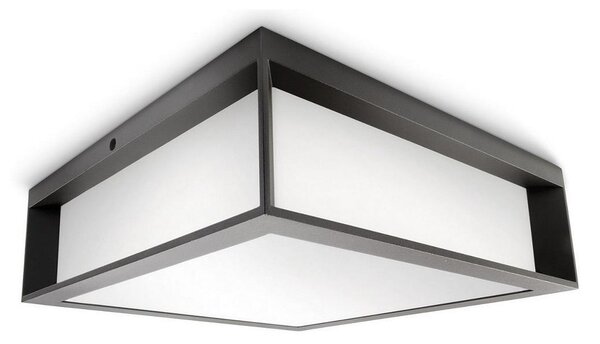 Philips Philips - Plafon zewnętrzny SKIES 2xE27/14W/230V IP44 antracytowy P4785