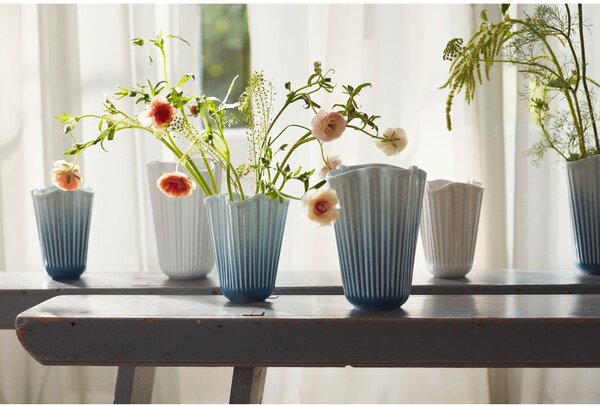 Jasnoniebieski ceramiczny wazon (wysokość 20,5 cm) Hammershøi – Kähler Design
