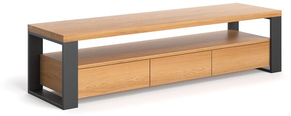 Szafka RTV Horizon drewniana Olcha 180 cm
