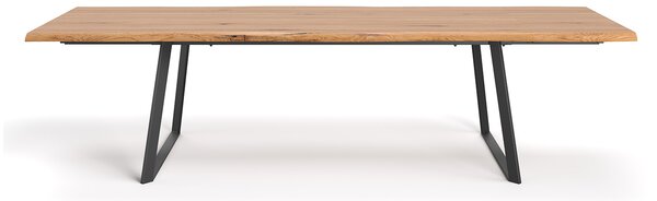 Stół drewniany Delta z dostawkami Buk 140x80 cm Jedna dostawka 50 cm