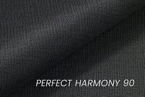 Narożnik lewostronny Valoris L z funkcją spania - grafitowy szenil Perfect Harmony 90