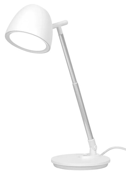 Biała regulowana lampka LED na biurko - 3X A686 A9-W97