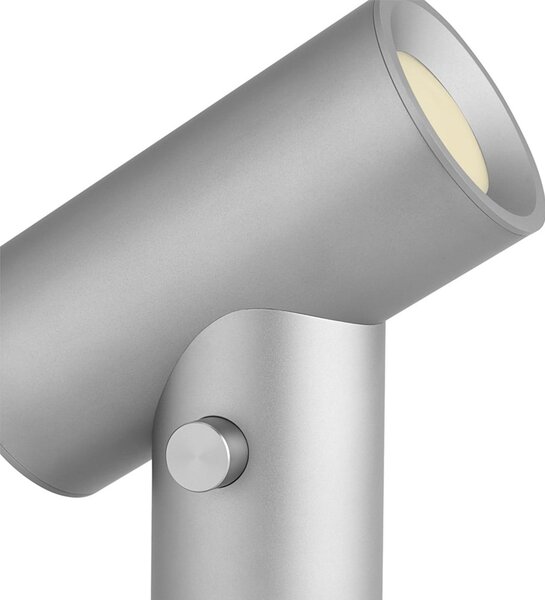 Lampa Stołowa Muuto, ściemnialny, metaliczny, salon, aluminium