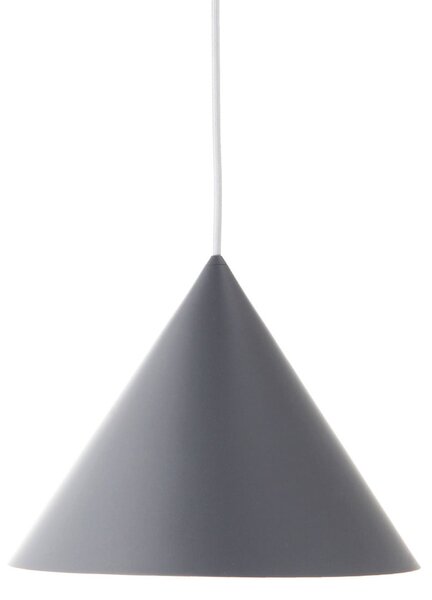 Lampa Wisząca FRANDSEN, Benjamin, ściemnialny, szary, salon, metal, design