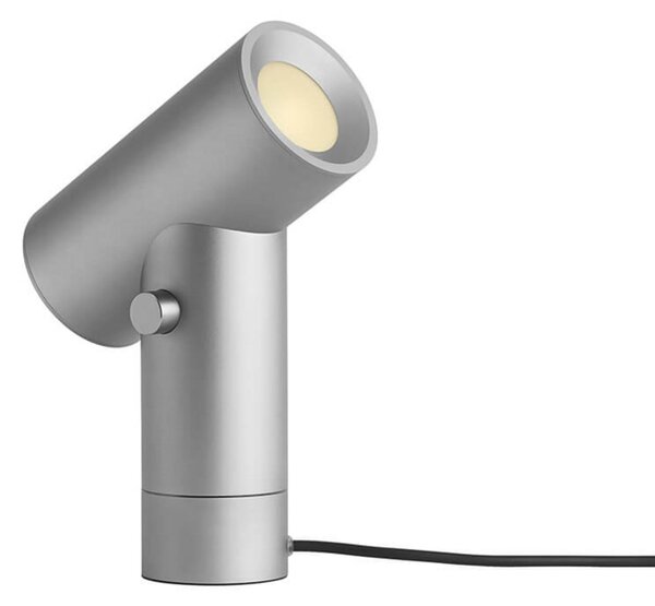 Lampa Stołowa Muuto, ściemnialny, metaliczny, salon, aluminium