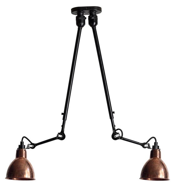 Lampa Sufitowa Lampe Gras, czarny, salon, metal