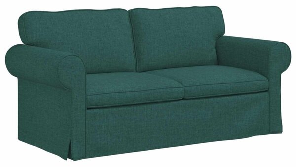 ModuÅowa kanapa w ciemnej zieleni z ergonomicznymi poduszkami i minimalistycznym designem