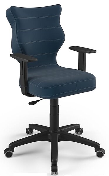 Obrotowe krzesło do biurka Duo Black rozmiar 6 (159-188 cm)