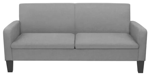 Jasnoszara 3 osobowa sofa do salonu C4-N17