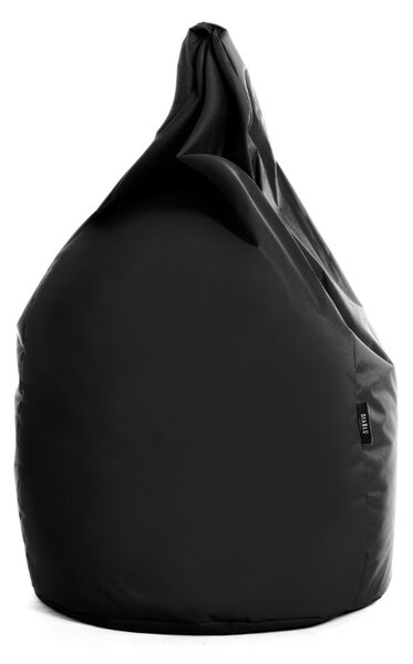 Dziecięca pufa gamingowa z granulatem Diablo Chairs, czarna