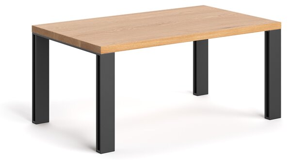 Ława Fold z litego drewna Dąb 80 x 60 cm