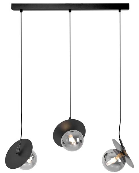 Nowoczesna lampa wisząca z 3 ruchomymi kloszami 10X A703 M1-L91