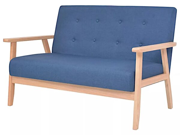 Niebieska sofa 2 osobowa S3-H33