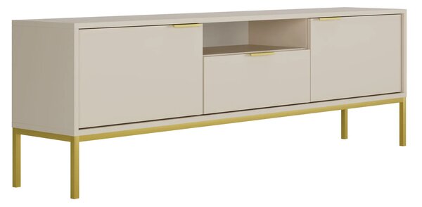 Szafka pod TV z drzwiczkami i szufladą 175 cm kaszmir Z3-M53