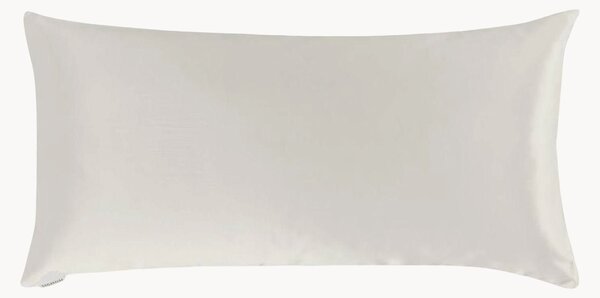 Poszewka na poduszkę z jedwabiu morwowego w splocie satynowym 22 Momme 6A Premium White