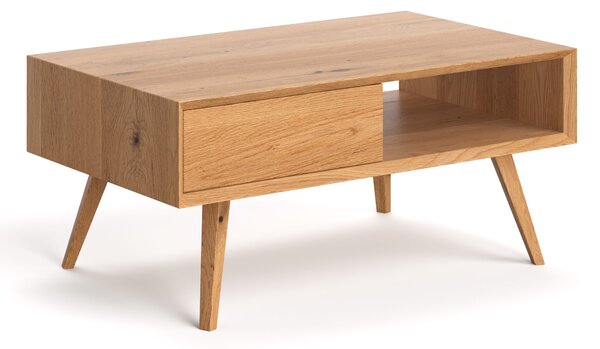 Minimalistyczna ława Quatro Buk 80 cm