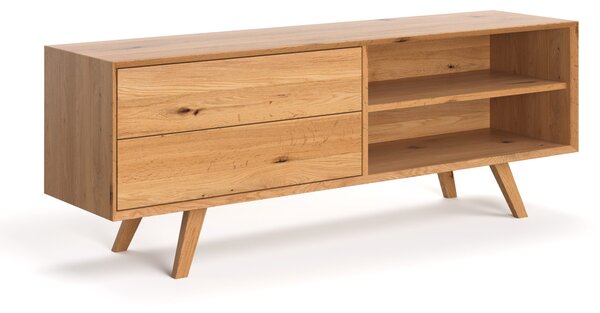 Szafka RTV drewniana Spectra Buk 140 cm