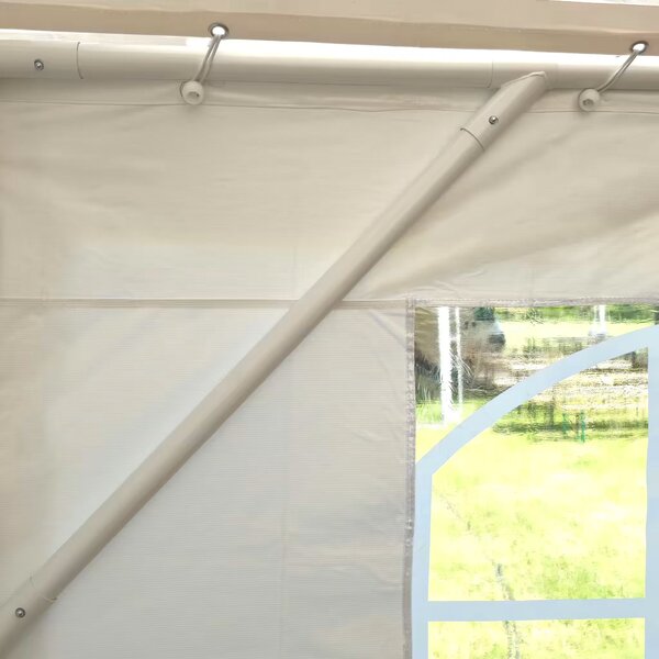 Namiot weselny 6x12 m – luksusowy i stabilny (260 kg)