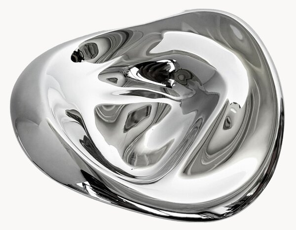 Ręcznie wykonany wieszak ścienny Ripple