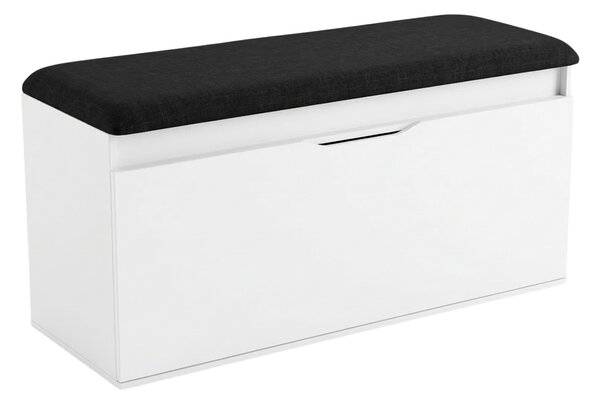 Szafka na buty z siedziskiem i schowkiem TORI, 100 x 50 x 35 cm
