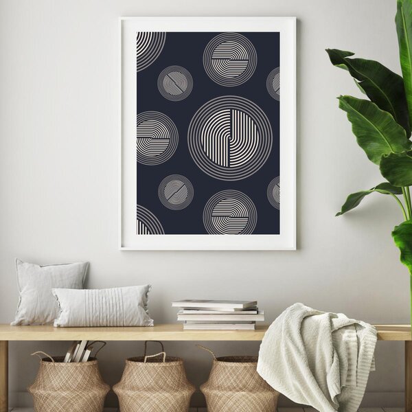 Plakat - Abstrakcja (A4)