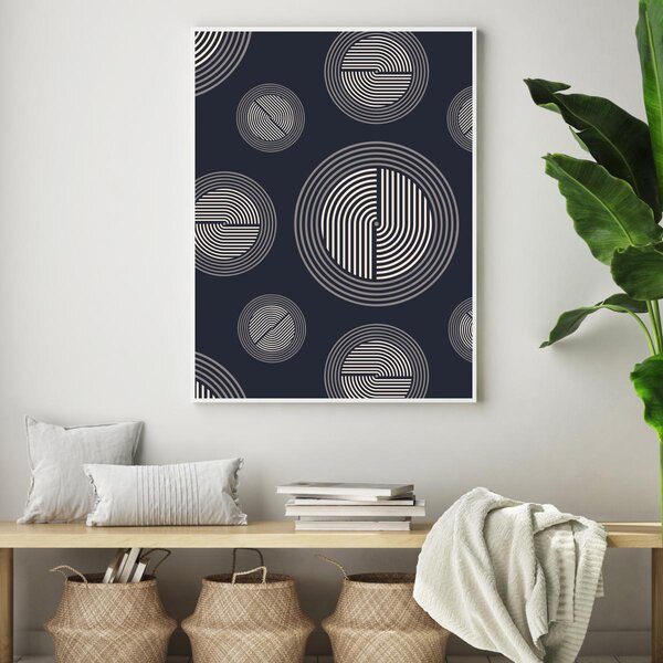 Plakat - Abstrakcja (A4)