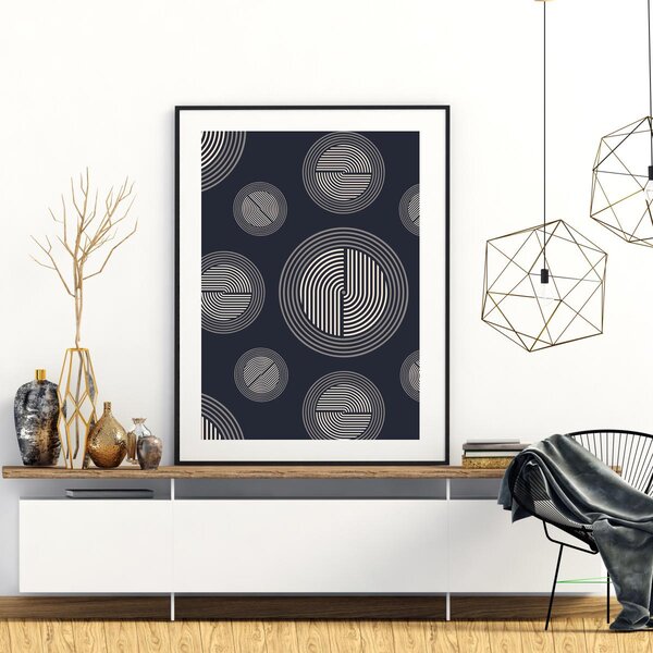 Plakat - Abstrakcja (A4)
