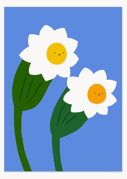 Plakat Hi Flower 03