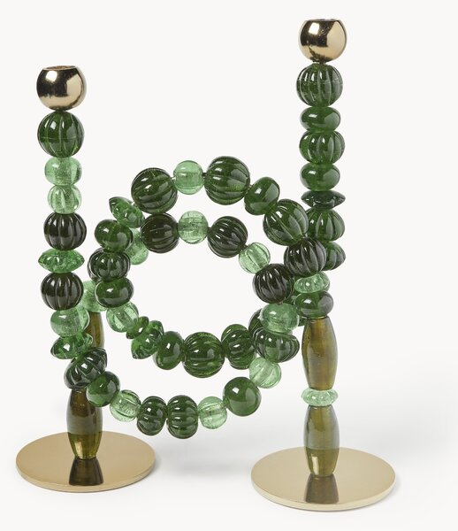 Ręcznie wykonany świecznik Beads