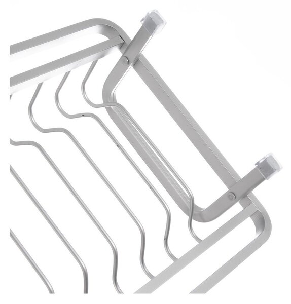 Czarno-biały metalowy ociekacz 41,5x17 cm Deluxe – Orion