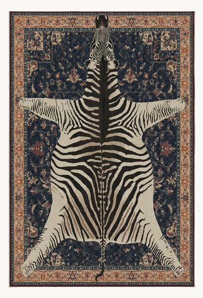 Dywan z krótkim włosiem Safari by Iris Apfel, z możliwością prania