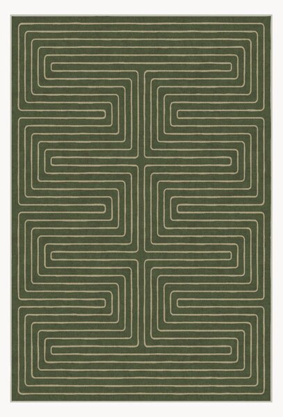 Dywan z krótkim włosiem Labyrinth by Jonathan Adler, z możliwością prania
