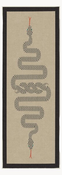 Chodnik z krótkim włosiem Venom by Jonathan Adler, z możliwością prania