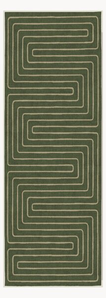 Chodnik z krótkim włosiem Labyrinth by Jonathan Adler, z możliwością prania