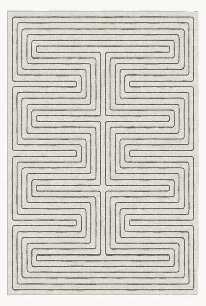 Dywan z krótkim włosiem Labyrinth by Jonathan Adler, z możliwością prania