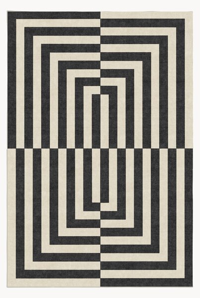 Dywan z krótkim włosiem Op Art by Jonathan Adler, z możliwością prania