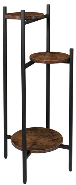 Wąski kwietnik stojący STEM na 3 kwiaty, Ø 33 x 80,5 cm
