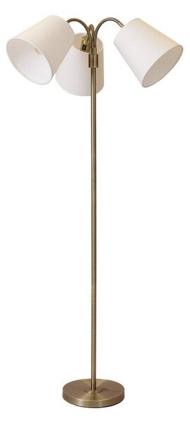 PR Home Lampa stojąca Amy, mosiężny / złoty, salon / jadalnia, metal, skandynawski