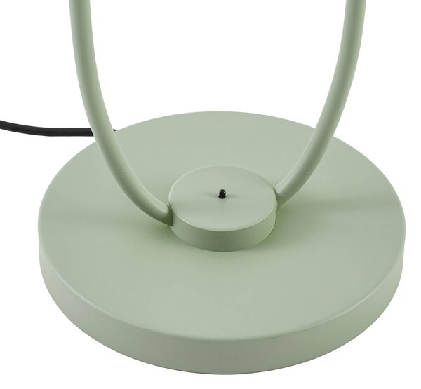 Lampa stojąca zewnętrzna LED Lucande Sylvara, zielona, CCT, 2-punktowa Sylvara Lucande, możliwość ściemniania, zielony, metal, design