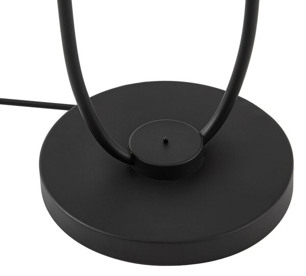 Lampa stojąca zewnętrzna LED Lucande Sylvara, czarna, CCT, 2-punktowa Sylvara Lucande, możliwość ściemniania, czarny, metal, design