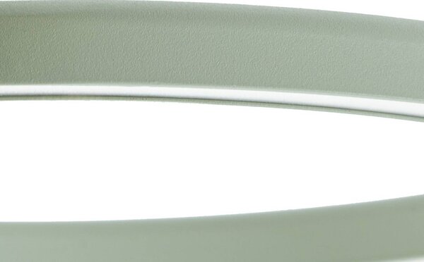 Zewnętrzna lampa sufitowa zewnętrzna LED Lucande Sylvara, zielona, CCT, Sylvara Lucande, możliwość ściemniania, zielony, metal, design
