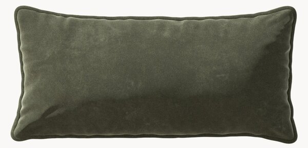 Poduszka dekoracyjna z aksamitu Vetsak, 30 x 60 cm