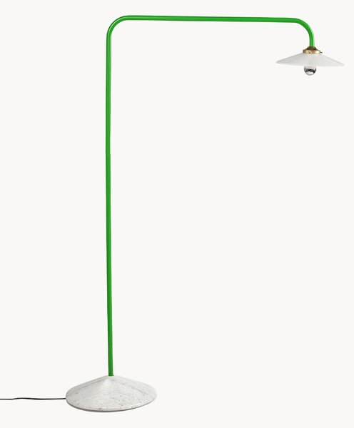 Ręcznie wykonana lampa podłogowa z marmurową podstawą Moou