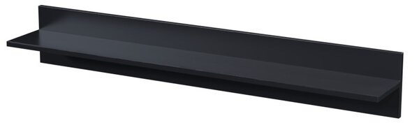 Półka wisząca Czarna 130 cm OKX