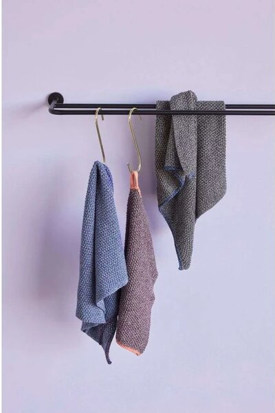 Hübsch - Pipe Towel Holder Black