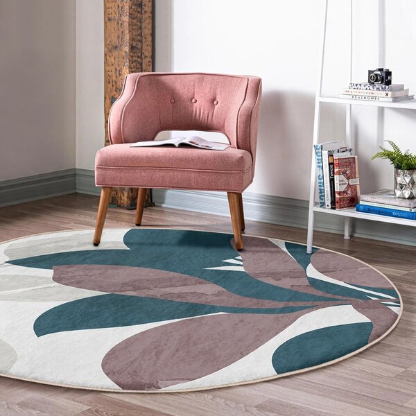 Okrągły dywan odpowiedni do prania i robotów sprzątających ø 120 cm Comfort – Mila Home