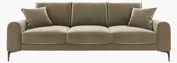 Sofa o wyglądzie aksamitu Madara (3-osobowa)
