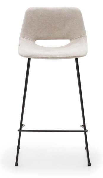 Beżowy hoker (wysokość siedziska 65 cm) Zahara – Kave Home