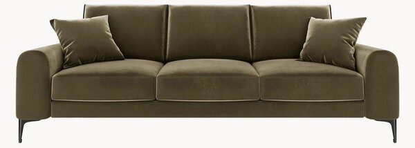 Sofa o wyglądzie aksamitu Madara (3-osobowa)