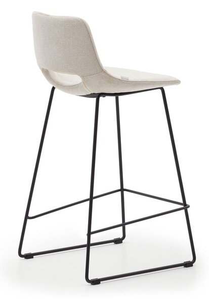 Beżowy hoker (wysokość siedziska 65 cm) Zahara – Kave Home